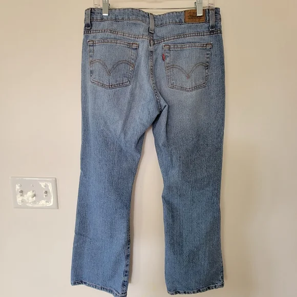 Levi's 515 Bootcut Mid-rise Stretch 12P Jean Y2K denim - Picture 2 of 9
